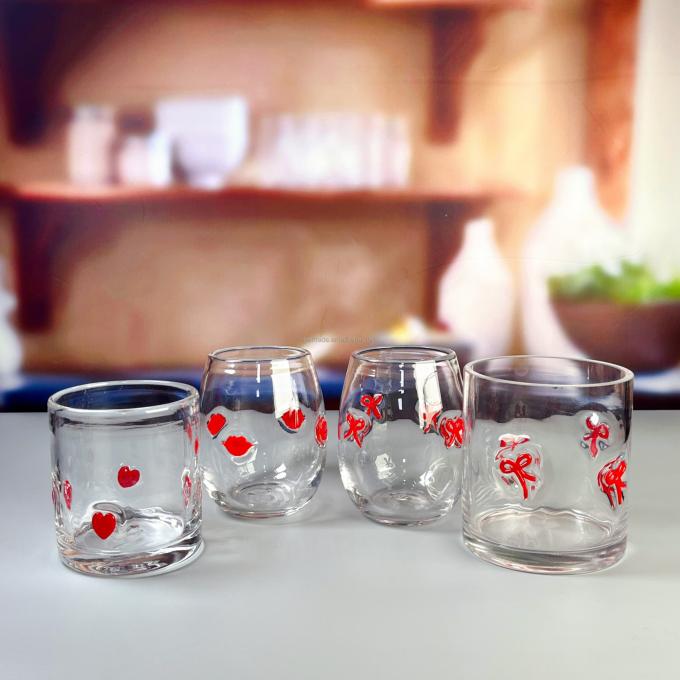 三色 グラデント 凍結 カッパ ガラス カスタマイズ 噴霧色 5