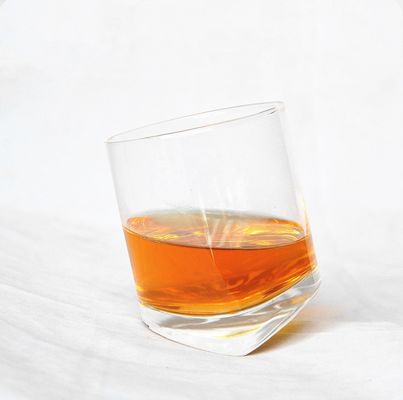 Lead Free Slanted Bottom Round Whiskey Tasting Glasses