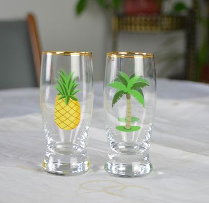 Color Decal Printed Unique Shot Glasses