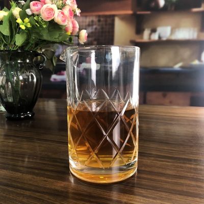 Deep Cutted Stemless Margarita Glasses for Mixing