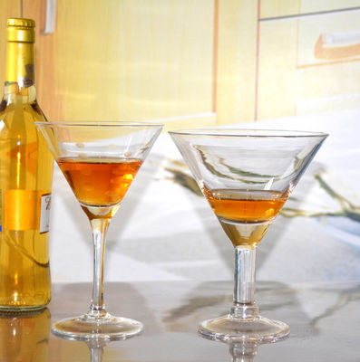Unique Customization Thick Stem Crystal Cocktail Glasses