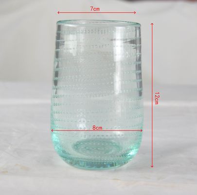 Spiral Bubbles Tumbler Drinking Glasses