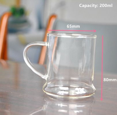 Heat Resistant Borosilicate Clear Tumbler Drinking Glasses