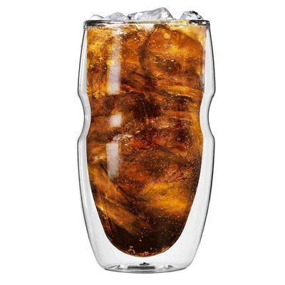 Personalize Borosilicate Double Wall Tumbler Drinking Glasses