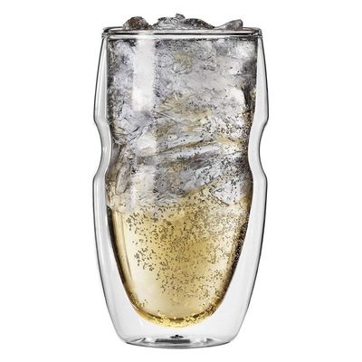Personalize Borosilicate Double Wall Tumbler Drinking Glasses