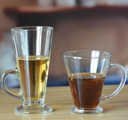 Irish Style Machine Made Crystal Whisky Tumblers With Handle