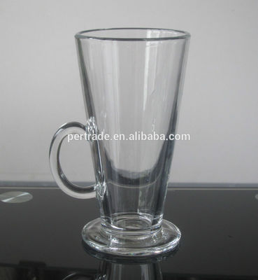 Irish Style Machine Made Crystal Whisky Tumblers With Handle