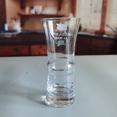 Highball Drinking Cocktail Crystal Glasses Handblown With Color Logo