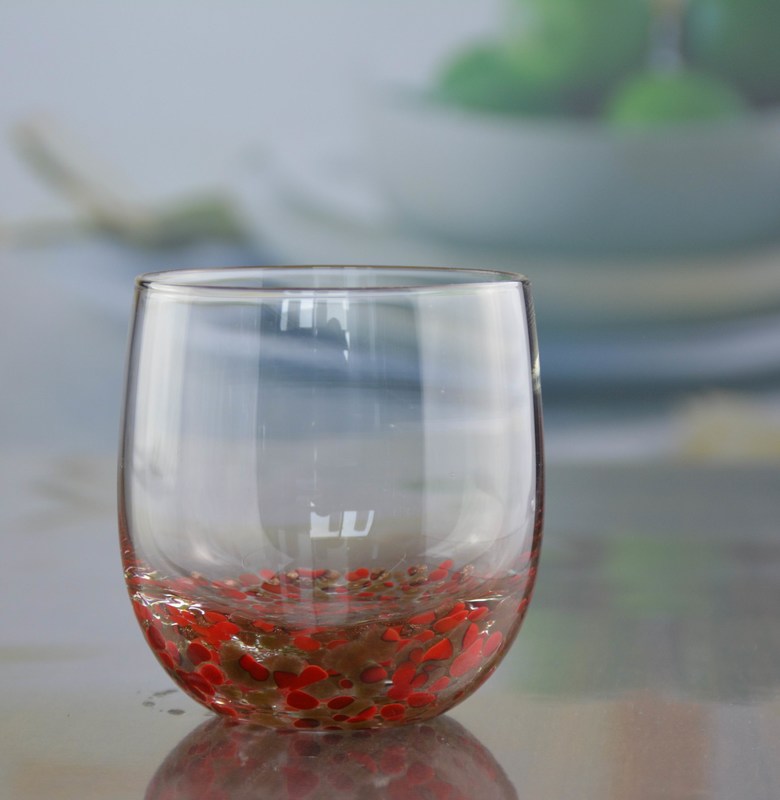 品質 ゴールドストーンボトムグラス SGS 300ml ハンドメイド ウイスキーグラス 工場