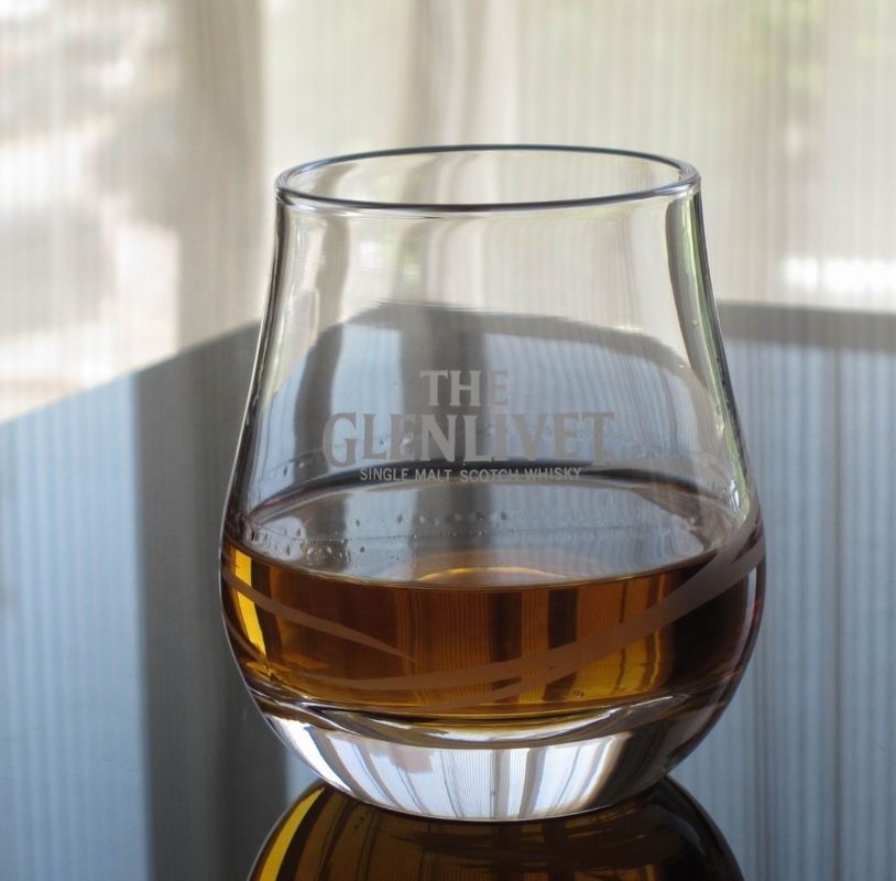 Old Fashioned Round Handmade Whiskey Glass With Heavey Base