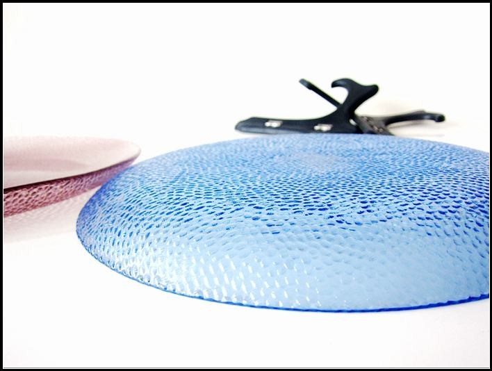 品質 10 インチ透明エッジ色彩色のガラス充電板 工場