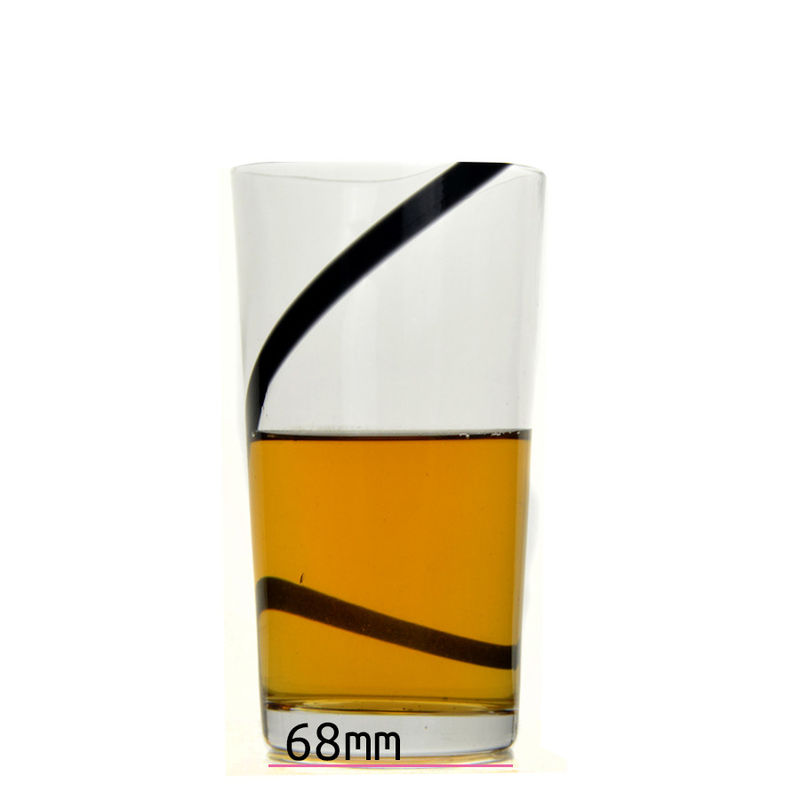Solid Color tall Tumbler Drinking Glasses For Home