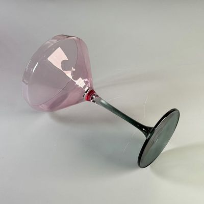 品質 手吹き色グラディアントワイングラスセット 高品質のクリスタルワイングラス プレゼント 雑草のために 工場