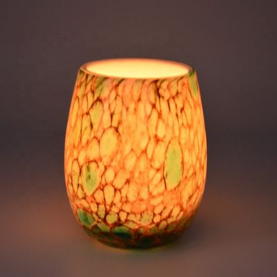 品質 ターコイズ 固体色 ヴォチブガラス キャンドルホルダー 工場