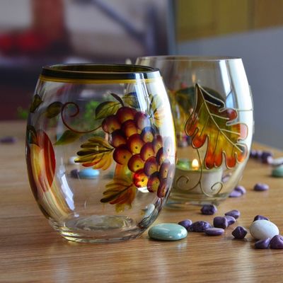 品質 卵形 美しい色 ガラスのシリンダーキャンドルホルダー ガラスのヴォチブキャンドルホルダー 工場