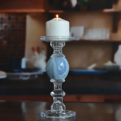 品質 クリスタル 3 サイズ ロング ストーム キャンドルホルダー マルブル プラネット 工場