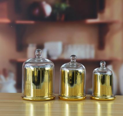 品質 フロストガラスキャンドルホルダー, クリスマスデコレーションのためのガラスシリンダーキャンドルホルダー 工場