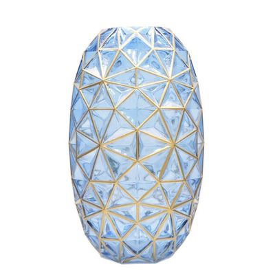 品質 結婚式のための創造的な手描きの装飾ガラス花瓶 工場