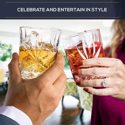品質 オールドファッションの鉛のない 10オンス ビスキーグラス ビスキー品味グラス 工場
