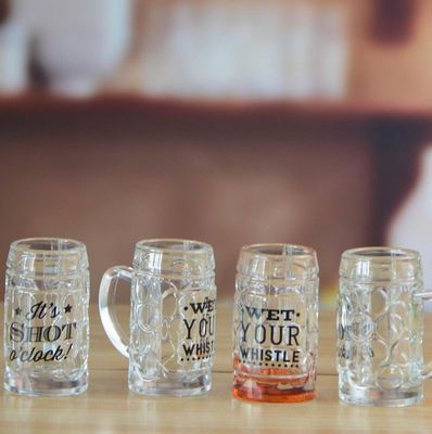 品質 2オンス色の底のミニショットグラス バー飲みゲームのために 工場