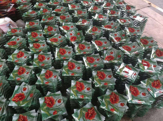 品質 カスタマイズ カラー イン カクタス グラス ディナープレート 工場