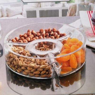 品質 手作り ガラスの果物皿 工場