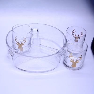 品質 手作り ガラスの果物皿 工場