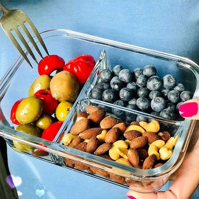 品質 ボロシリケート プレス グラス 錠 付き ランチ ボックス 工場