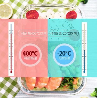 品質 ボロシリケート プレス グラス 錠 付き ランチ ボックス 工場