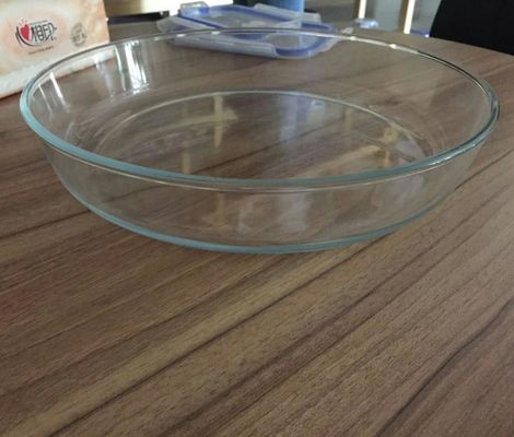 品質 マイクロ波用の耐熱ボロシリケート丸い充電板 工場