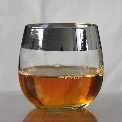 品質 シルバー・リム・イオン・プラチナ・タンブラー・グラス 工場