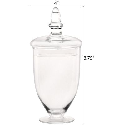 品質 台所のための3つの明確なガラス瓶の多目的セット 工場