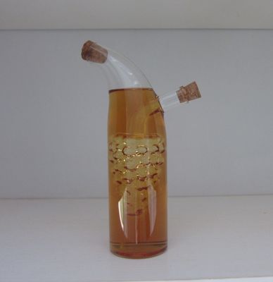 品質 油の蓋付きの2層のブドウ形ガラス缶 工場