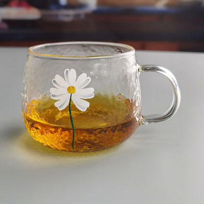 品質 ボロシリケート ハンマー 質感 黄金輪付きの飲み物 工場