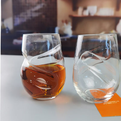 品質 250ml ステムレス レッドワイングラス 工場